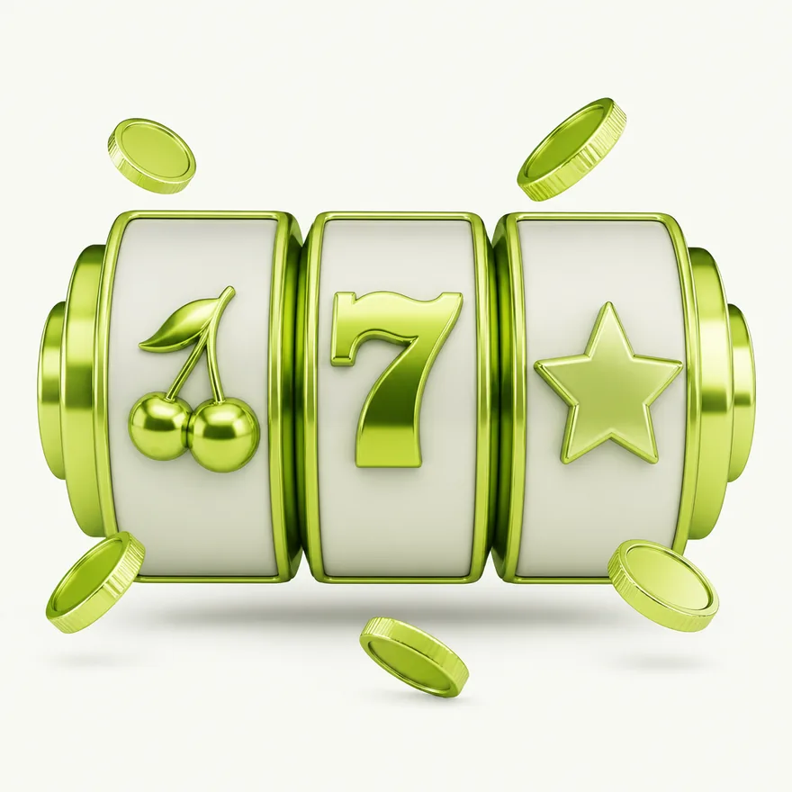 Three slot reels — Casino Winbeast