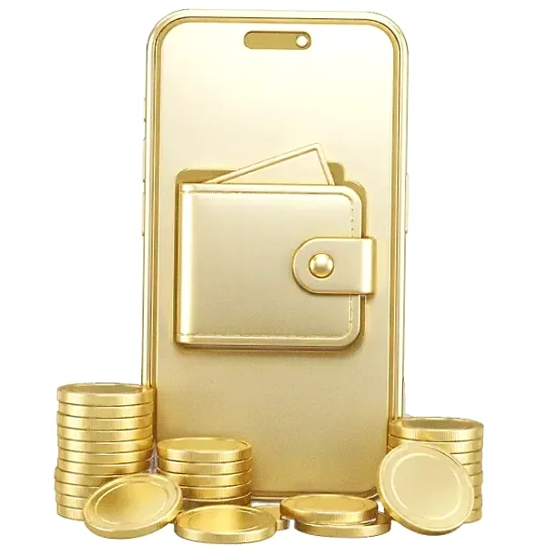 Smartphone with wallet — Casino Winbeast