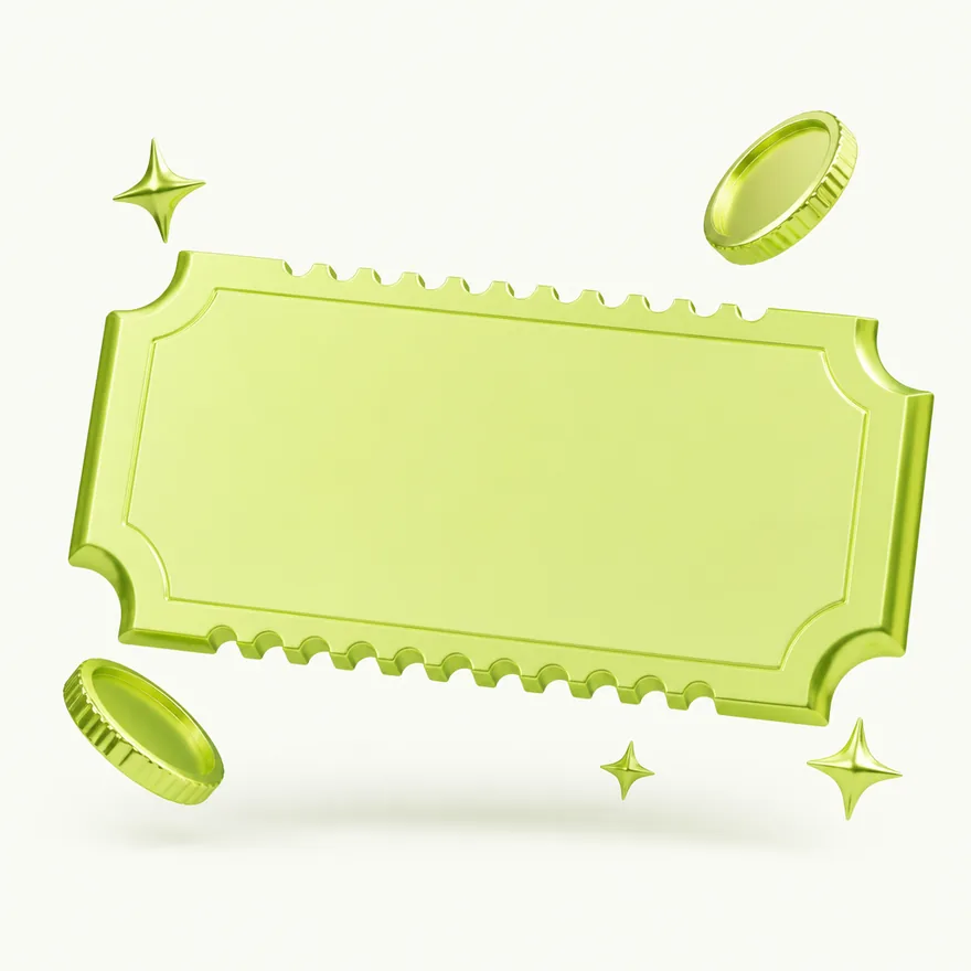 Blank coupon ticket — Casino Winbeast