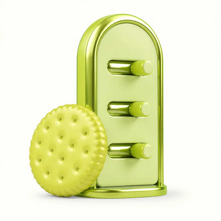 Biscuit with toggle panel — Casino Winbeast