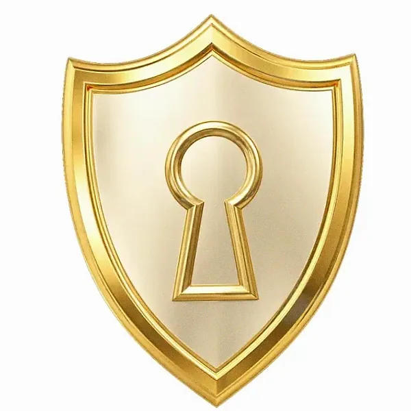 Shield with keyhole — Casino Winbeast