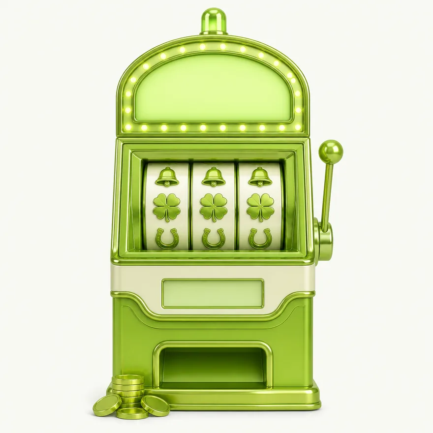 Slot cabinet with marquee — Casino Winbeast
