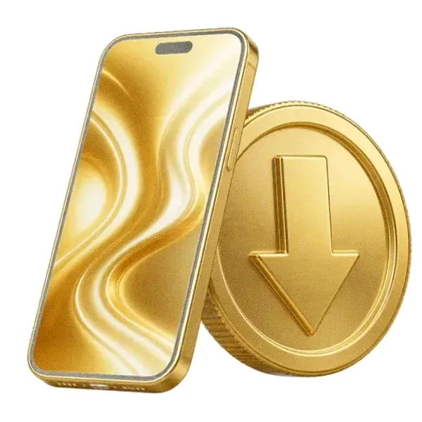 Smartphone and coin — Casino Winbeast