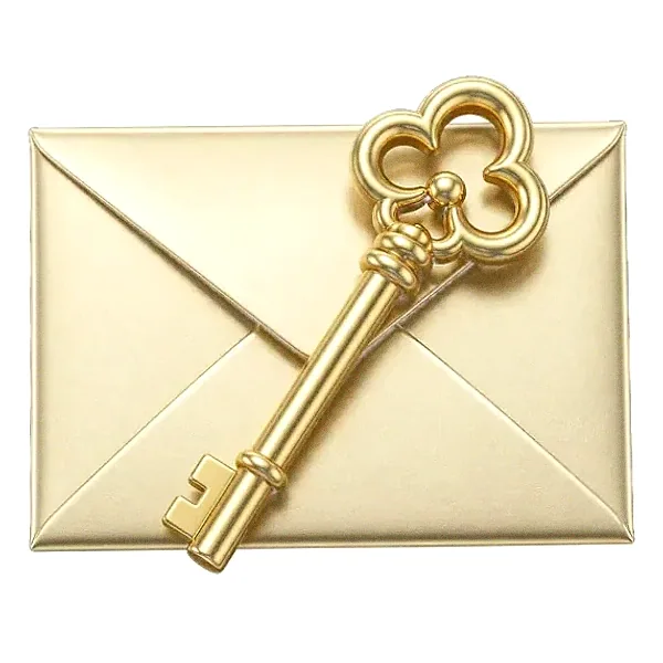 Key on envelope — Casino Winbeast