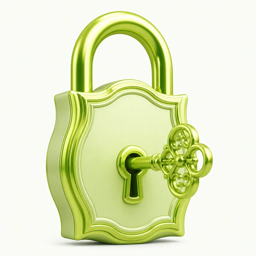 Padlock with key — Casino Winbeast